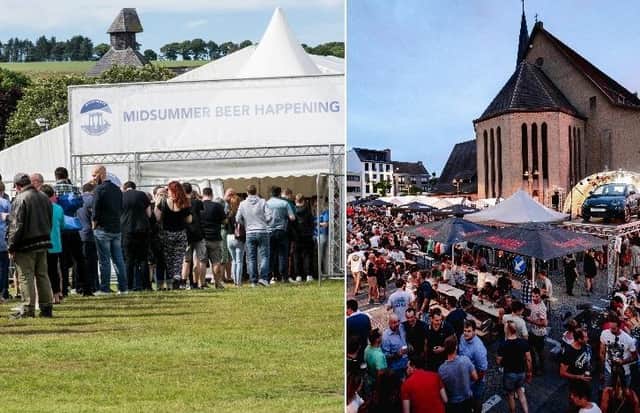 The Midsummer Beer Happening has officially twinned with the Internationaal Streekbierenfestival Zwevegem in Flanders.