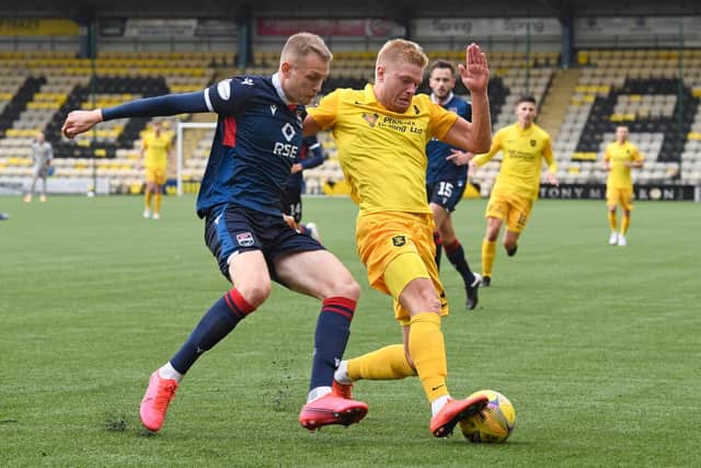 Coll Donaldson, left, wants Ross County to take inspiration from Scotland.