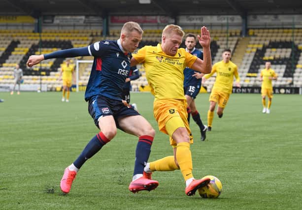Coll Donaldson, left, wants Ross County to take inspiration from Scotland.