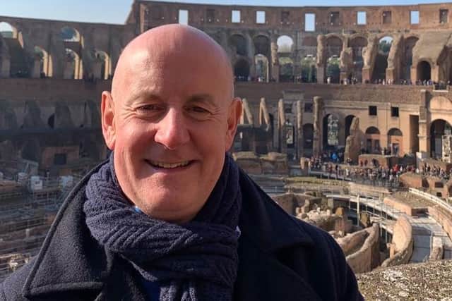 Paul Dornan, 59, knows of only one other person - in California - suffering from the secondary brain tumours, which are the result of kidney cancer, chromophobe renal cell carcinoma.