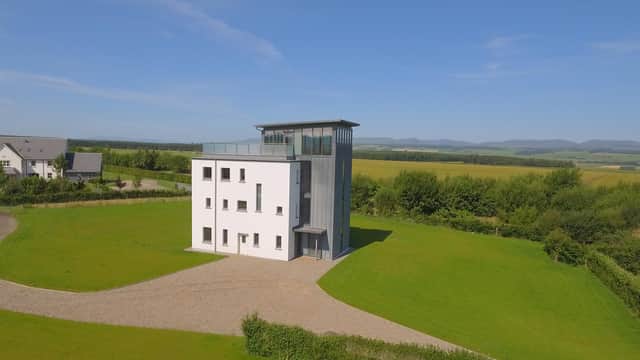 The Control Tower at Clathymore, near Perth.