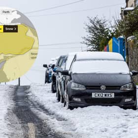 The weather warning is in place from midnight on Wednesday as rain is expected to turn to snow in the cold weather