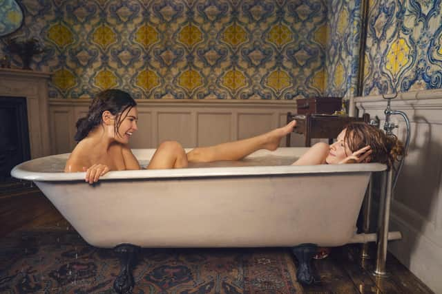 Lily James and Emily Beecham make a splash in The Pursuit of Love