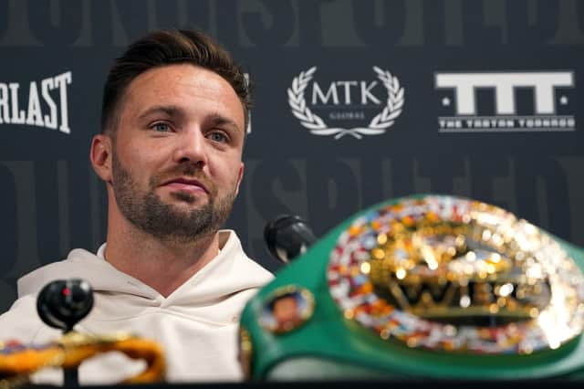 Josh Taylor, the undisputed light-welterweight champion. Picture: Kirsty O'Connor/PA Wire