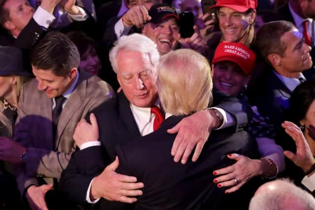 President Donald Trump hugging his brother Robert (Photo: Chip Somodevilla/Getty Images)