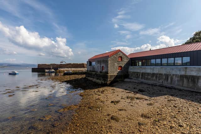 A former egg store in Ardrishaig has been tranformed into a new heritage attraction to tell the story of the Crinan Canal.  Picture: Angus Bremner