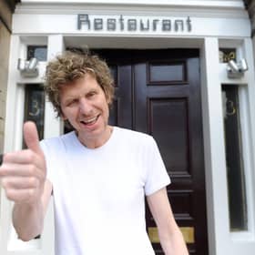Mitchelin-starred chef Paul Kitching at 21212 restaurant, Royal Terrace, Edinburgh in January 2011 (JANE BARLOW)