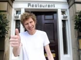 Mitchelin-starred chef Paul Kitching at 21212 restaurant, Royal Terrace, Edinburgh in January 2011 (JANE BARLOW)