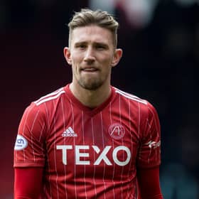 Aberdeen defender Angus MacDonald has signed a contract extension with the Dons. (Photo by Ross Parker / SNS Group)