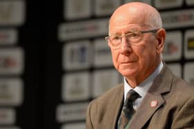Sir Bobby Charlton is considered one of England's greatest ever players