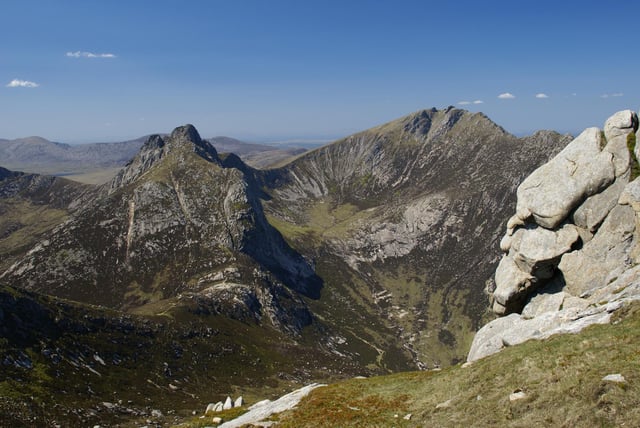The two climbers were rescued from Cir Mohr.