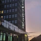 The newly-opened Sandman Signature Glasgow Hotel in West George Street, Glasgow. Pic: Contributed