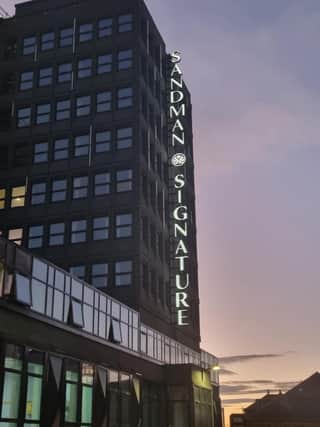 The newly-opened Sandman Signature Glasgow Hotel in West George Street, Glasgow. Pic: Contributed