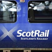 ScotRail tweeted about the incident, alerting passengers to train delays.