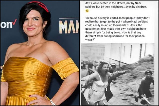 Image result for gina carano jew tweet