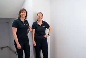 From left: co-founders Lesley Kay and Karen Young, who specialise in neurological and musculoskeletal physiotherapy respectively. Picture: contributed.