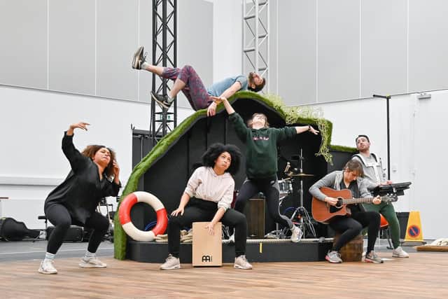 Rehearsals are underway in Glasgow for the new National Theatre of Scotland production of ‘Kidnapped’. Picture: Julie Howden