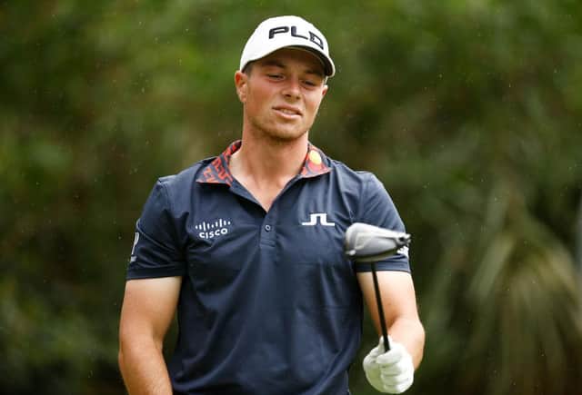 Viktor Hovland during the final round of The Players Championship at TPC Sawgrass. Picture: Jared C. Tilton/Getty Images.