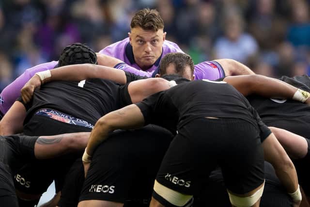 Jack Dempsey will make his first start for Scotland against Argentina. (Photo by Ross MacDonald / SNS Group)