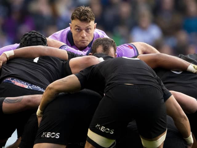 Jack Dempsey will make his first start for Scotland against Argentina. (Photo by Ross MacDonald / SNS Group)
