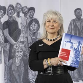 Baroness Helena Kennedy KC with her report into misogyny.