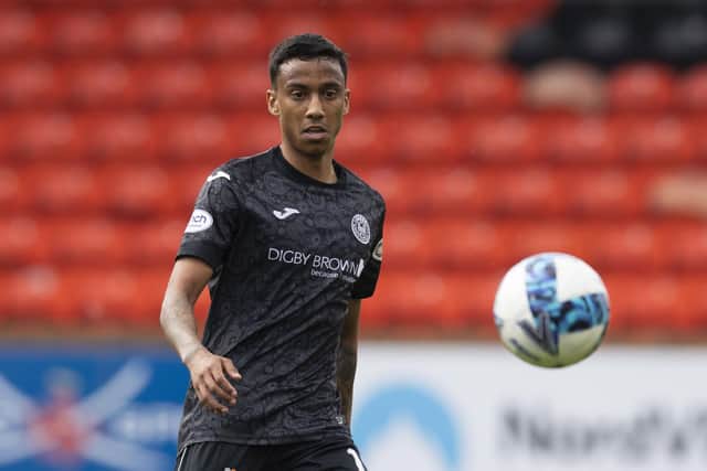 Keanu Baccus has been in impressive form for St Mirren this season.