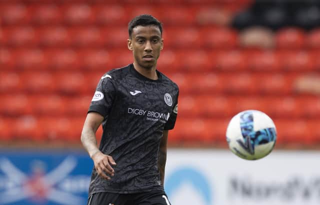 Keanu Baccus has been in impressive form for St Mirren this season.