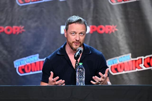 Actor James McAvoy. Picture: Bryan Bedder