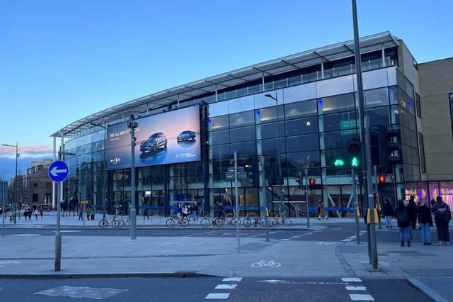 The Omni leisure and entertainment centre is located just across the road from Edinburgh's new St James Quarter development.