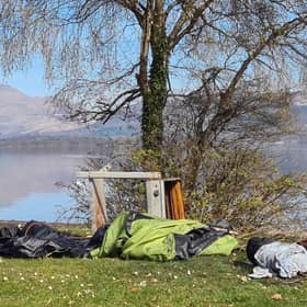 Loch Lomond: More than 1000 bags of litter cleared from Loch Lomond National Park in just one month