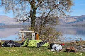 Loch Lomond: More than 1000 bags of litter cleared from Loch Lomond National Park in just one month