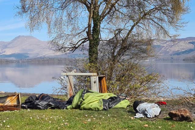Loch Lomond: More than 1000 bags of litter cleared from Loch Lomond National Park in just one month