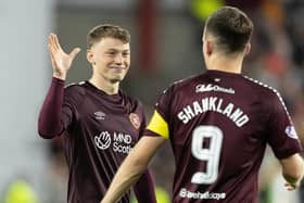 Denholm helped Hearts progress past Rosenborg in Europe.