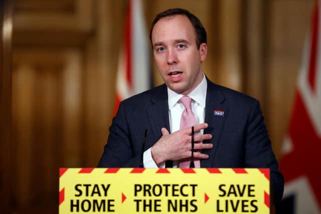 Matt Hancock has claimed the vaccine rollout shows the strength of the UK when “we pull together”.