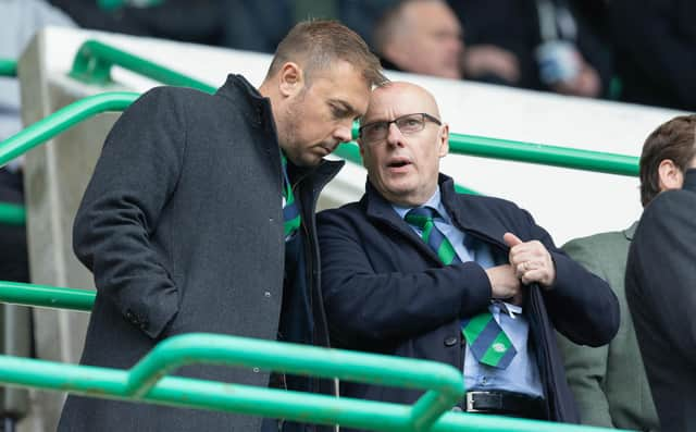 Hibs chief executive Ben Kensell and director of football Brian McDermott will be part of the recruitment process.