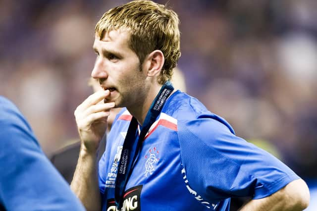 Kirk Broadfoot offers a "never say never" over his old club Rangers reaching a third European final in 18 years as he believes Philippe Clement's men could land a domestic treble. (Photo by Bill Murray/SNS Group).