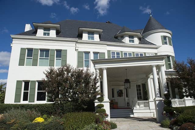 The US Vice President's Residence at the Naval Observatory in Washington, DC (Photo: SAUL LOEB/AFP via Getty Images)