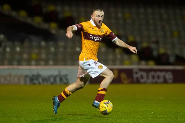 Motherwell midfielder Allan Campbell. Picture: SNS