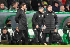 Celtic manager Ange Postecoglou and St Mirren manager Stephen Robinson are amongst the nominees for the PFA Scotland Manager of the Year.  (Photo by Ross MacDonald / SNS Group)