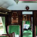The Cygnus carriage, renovated to a design by director Wes Anderson