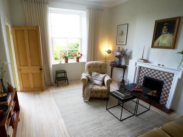 Returning the property to its original period style, the couple’s colour schemes are muted yet warm and welcoming.