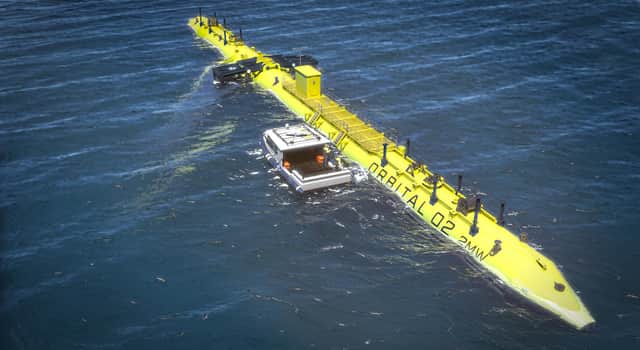 Orbital Marine Power's O2 is the world's most powerful floating tidal turbine