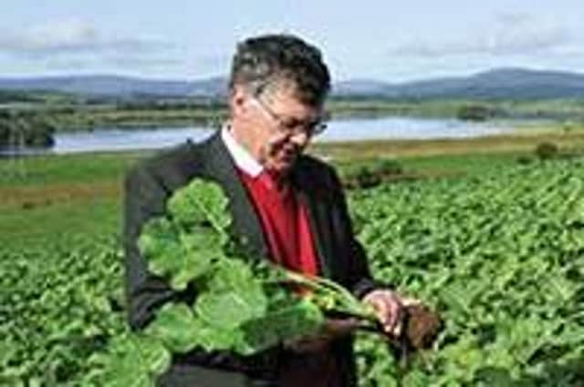 Andrew Best from sponsors, Watson Seeds.