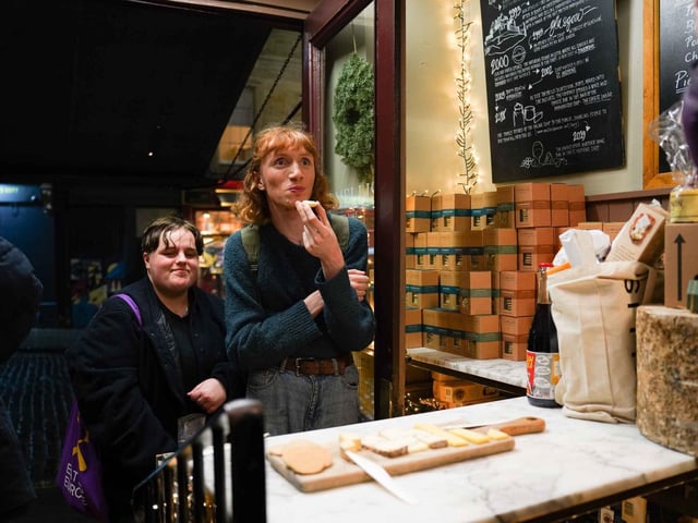 Cheese tasting
