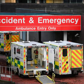 Ambulance delays at accident and emergency departments across the country are a question of management, not money,  writes Brian Wilson. (Photo by Jeff J Mitchell/Getty Images)