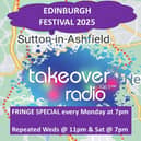 Takeover Radio 106.9FM broadcasting from the Edinburgh Fringe