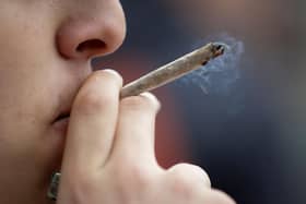 ​The stench of marijuana is everywhere and has become as commonplace as littering and vandalism (Picture: Thomas Samson/AFP via Getty Images)