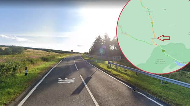 The crash on the A68 at Huntford near Jedburgh was originally reported by Traffic Scotland at 2.05pm on Wednesday, August 5.