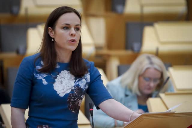 Finance secretary Kate Forbes. Picture: Andrew Cowan/Scottish Parliament