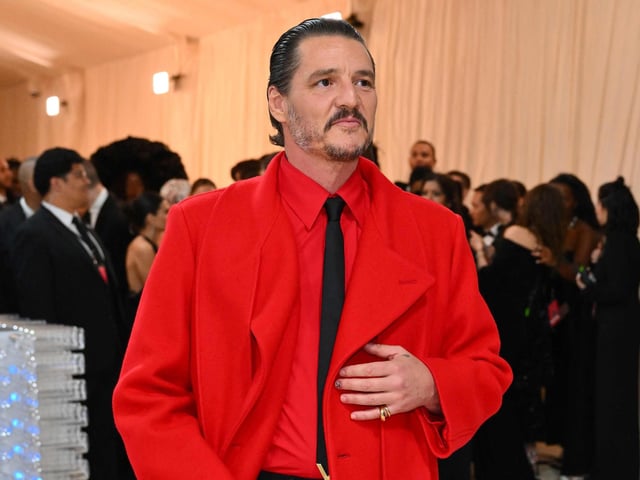 The Last of Us star Pedro Pascal at the Met Gala 2023.
